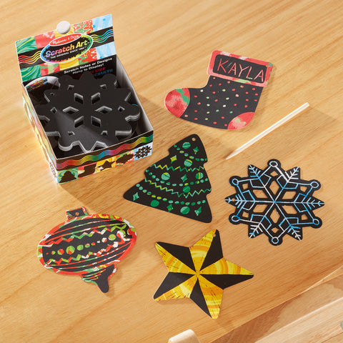 Scratch Art Holiday Mini Notes- Melissa and Doug