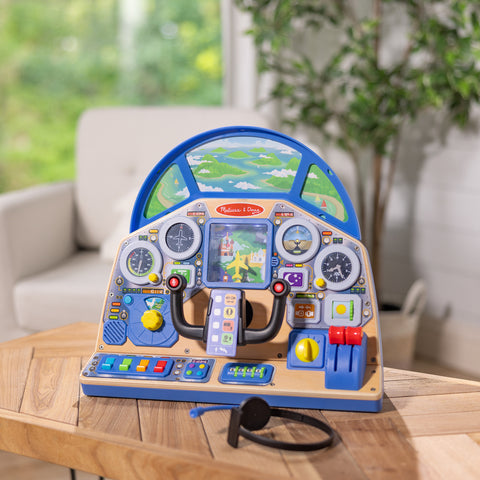 Melissa & Doug Toy Spotlight Jet Pilot Interactive Dashboard blog post