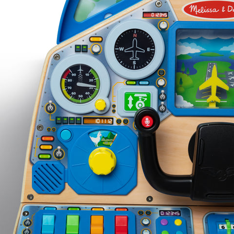 Melissa & Doug Toy Spotlight Jet Pilot Interactive Dashboard blog post