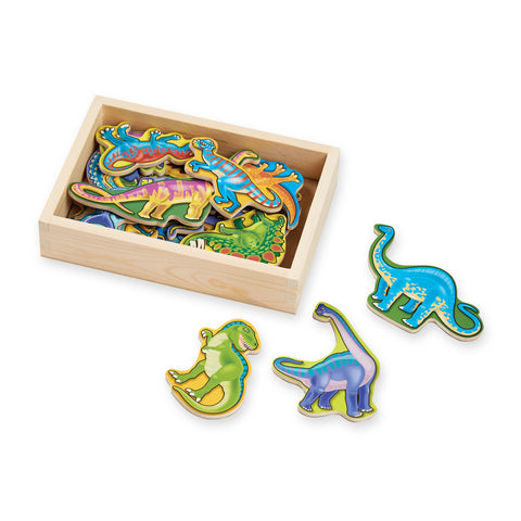 Melissa & Doug Best Dinosaur Toys & Gifts Wooden Dinosaur Magnets