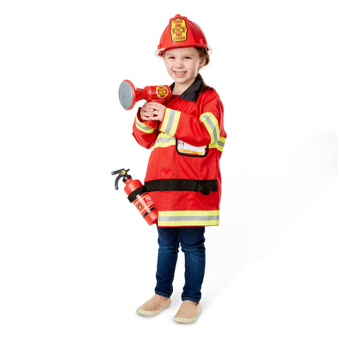 Melissa & Doug Best Holiday Toys and Gifts for Kids by Interest Fire Chief Role Play Costume Set