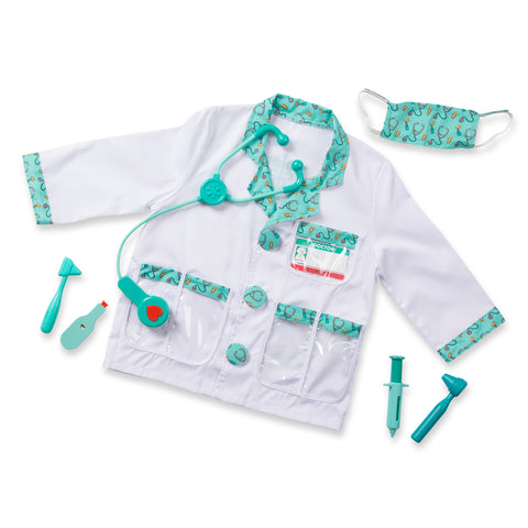 Melissa & Doug Toy Spotlight Doctor Role Play Costume