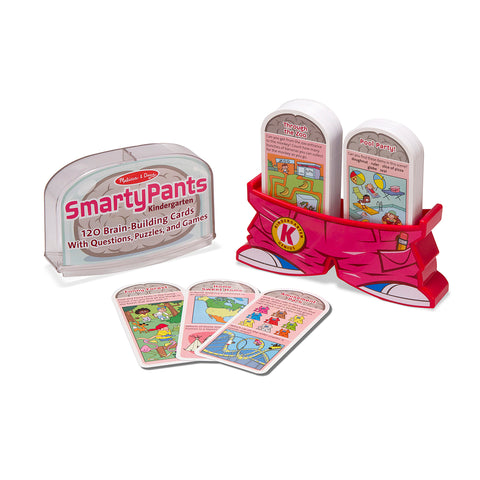 Melissa & Doug Fun and Educational Card Games for Kids Smarty Pants Kindergarten Card Set