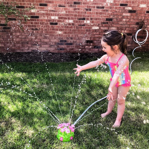 Melissa & Doug Toy Gardening Toys for Kids blog post Pretty Petals Sprinkler