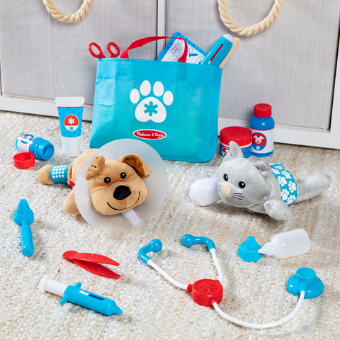 Melissa & Doug Toy Spotlight Examine & Treat Pet Vet Play Set blog post