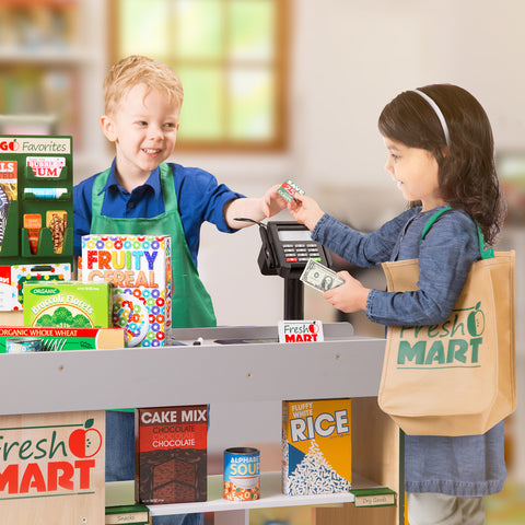 Melissa & Doug Fun Play Ideas for National Day of Unplugging Fresh Mart Grocery Store