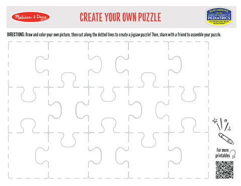 Melissa & Doug Create Your Own Puzzle Printable