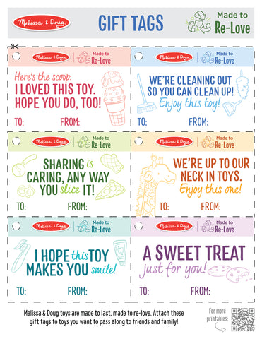 Melissa & Doug Made to Re-Love Give the Gift of Timeless Toys blog post