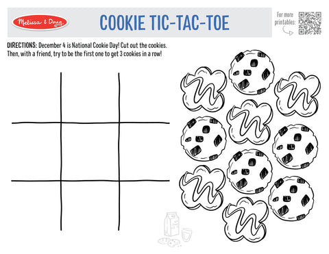 Melissa & Doug Free National Cookie Day Printable Activity for Kids blog post