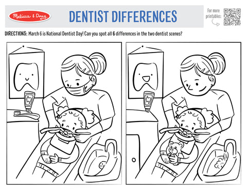 Melissa & Doug Celebrate National Dentist Day with FREE Printable Activity for Kids & More blog post