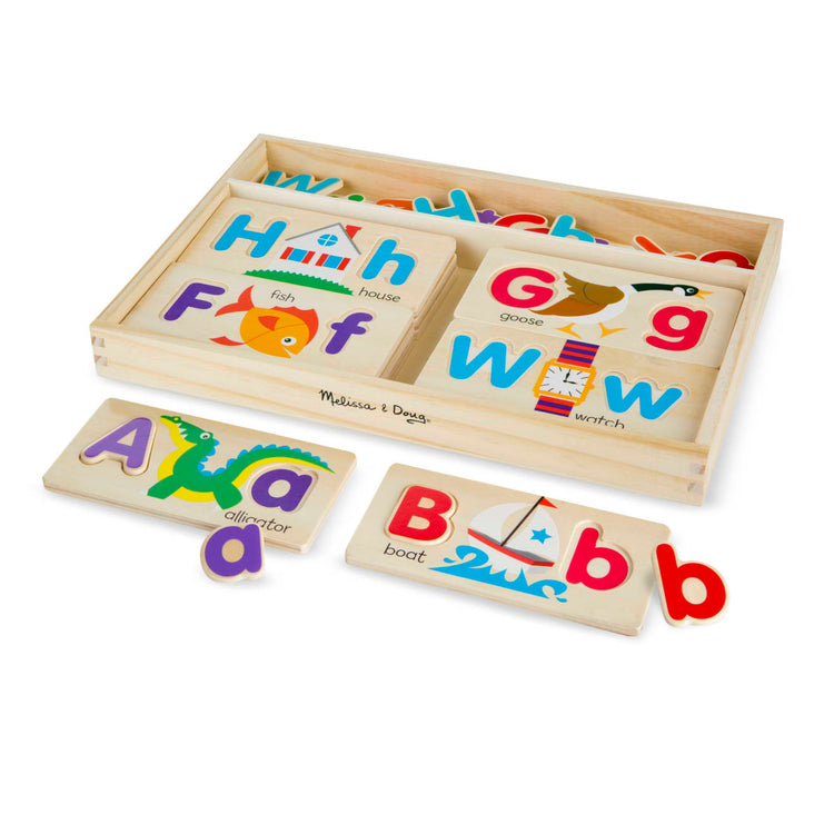 Melissa & Doug Self-correcting Wooden Number Puzzles With Storage Box 40pc  : Target