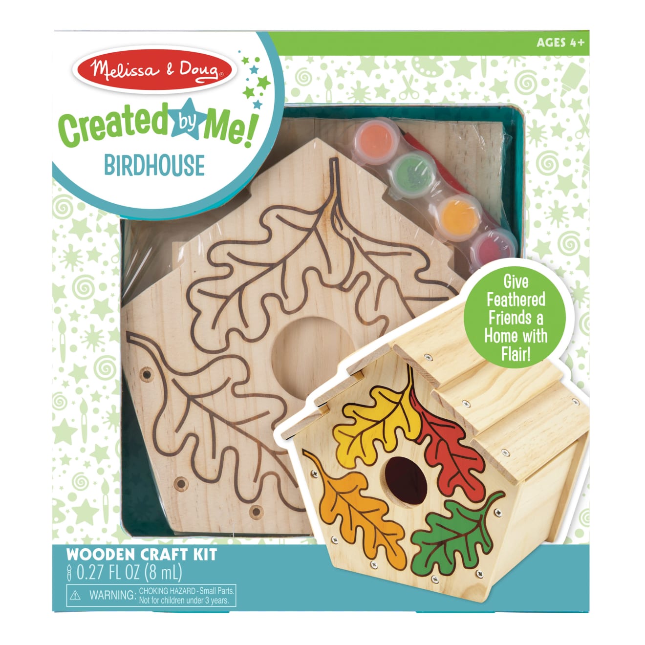 The young artist - Ice Cream Truck - Wooden craft kit for building