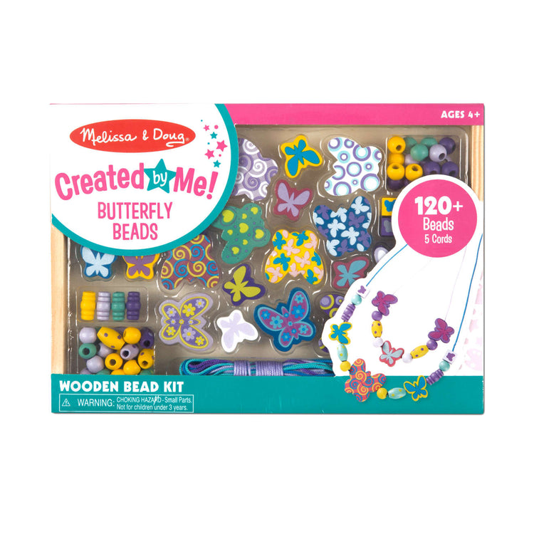  Melissa & Doug Created by Me! Bead Bouquet Deluxe Wooden Bead  Set With 220+ Beads for Jewelry-Making, for 4+ years, Multicolor, 9½ :  Melissa & Doug: Toys & Games