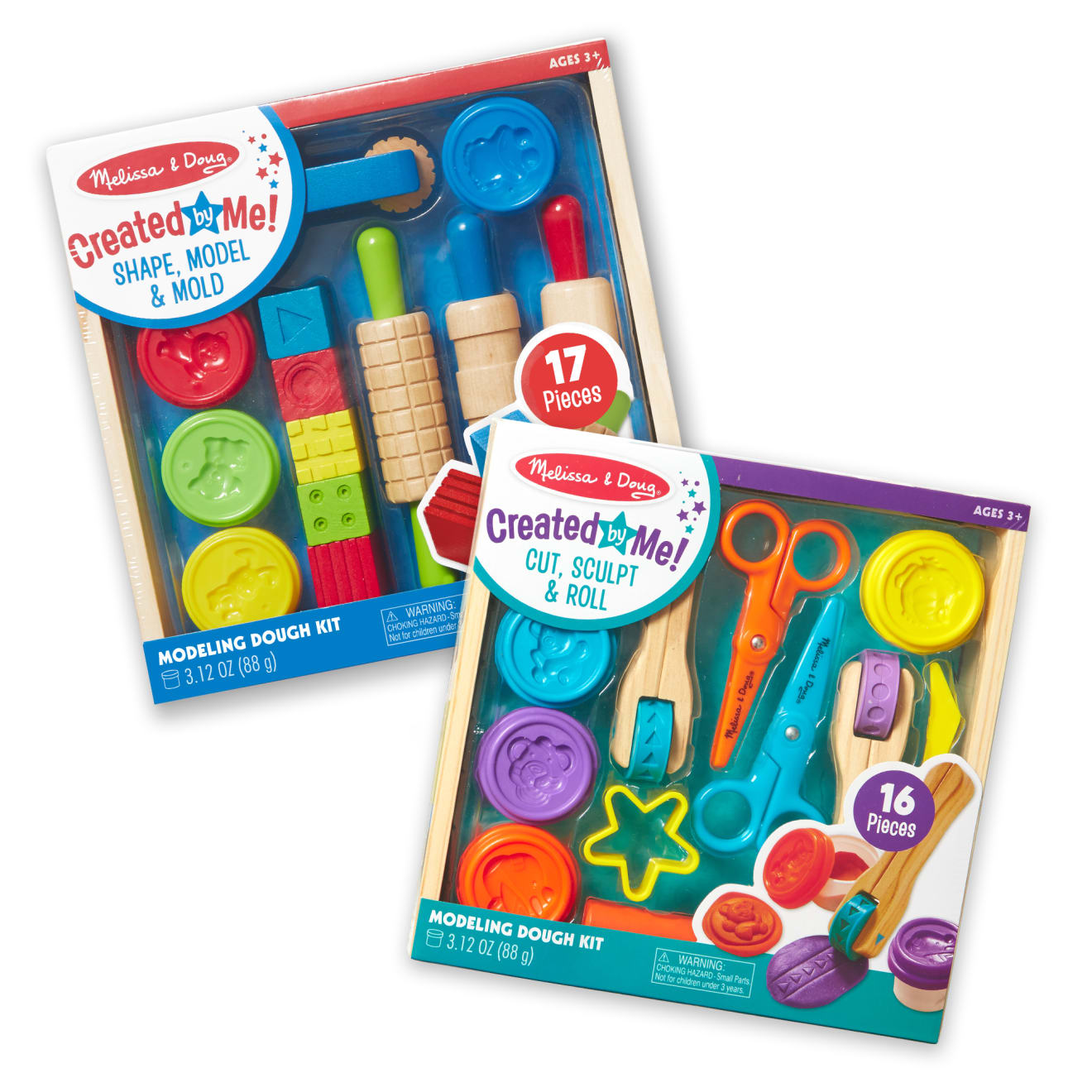  Melissa & Doug Shape, Model, and Mold Clay Activity Set - 4  Tubs of Modeling Dough and Tools - Arts And Crafts For Kids Ages 3+ :  Melissa & Doug: Toys & Games