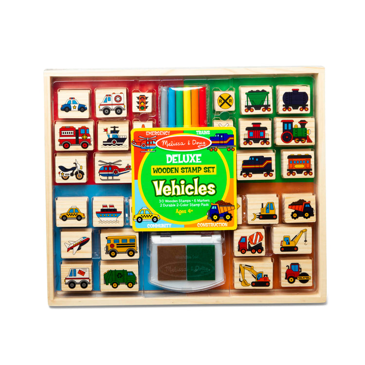 melissa and doug vehicle stamps