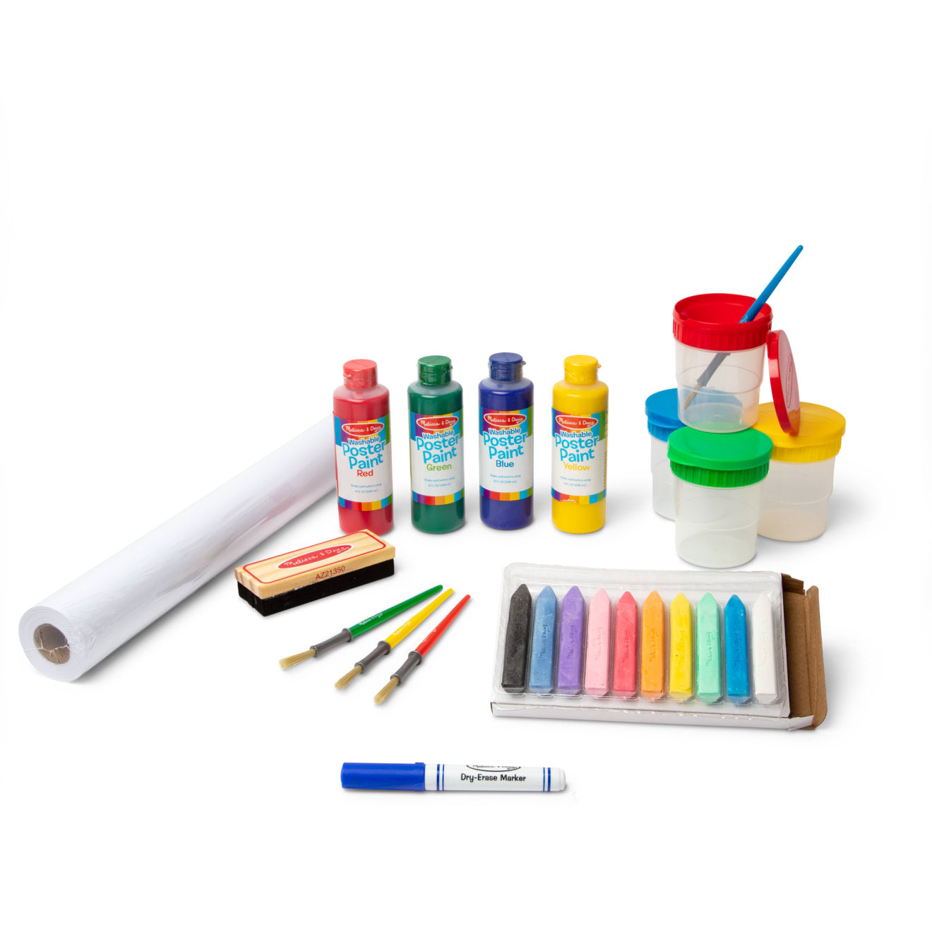 Paint Set for Kids | Premium Art Supplies for Boys & Girls | 27 Piece  Acrylic Paint Set Includes Canvas Panels, Paint Brushes, Kids Apron,  Tabletop