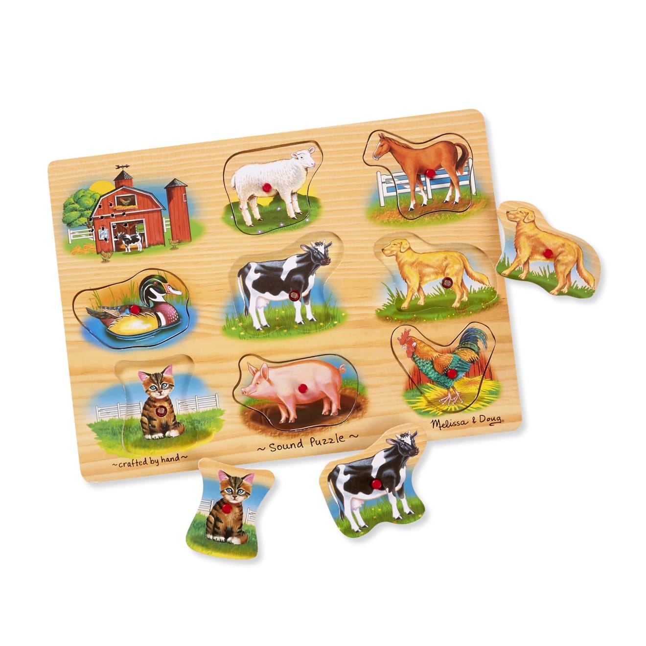 Melissa doug sales farm puzzle