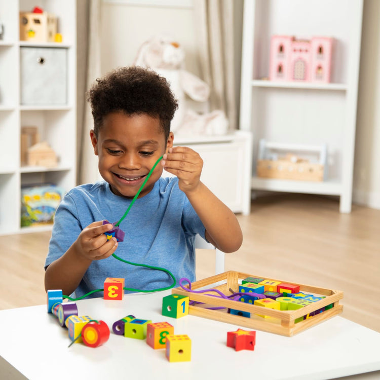 melissa and doug lacing toys