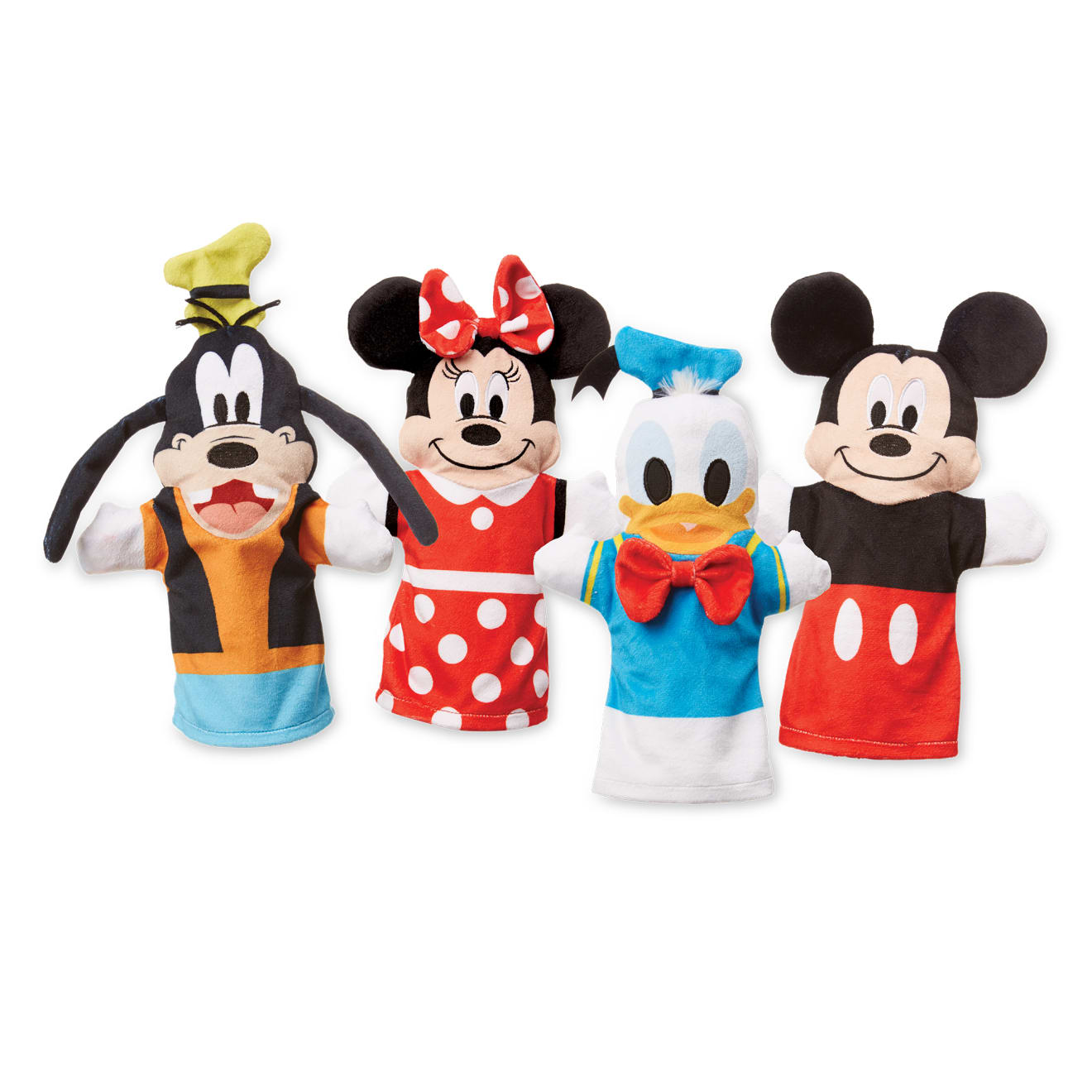Disney Mickey Mouse & Friends Soft & Cuddly Hand Puppets