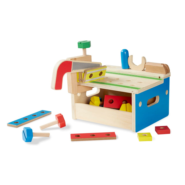 Kids Bead and String Lacing Toy-Set with 30 Wooden Beads, 2 Strings, and  Storage Box, 1 unit - Baker's