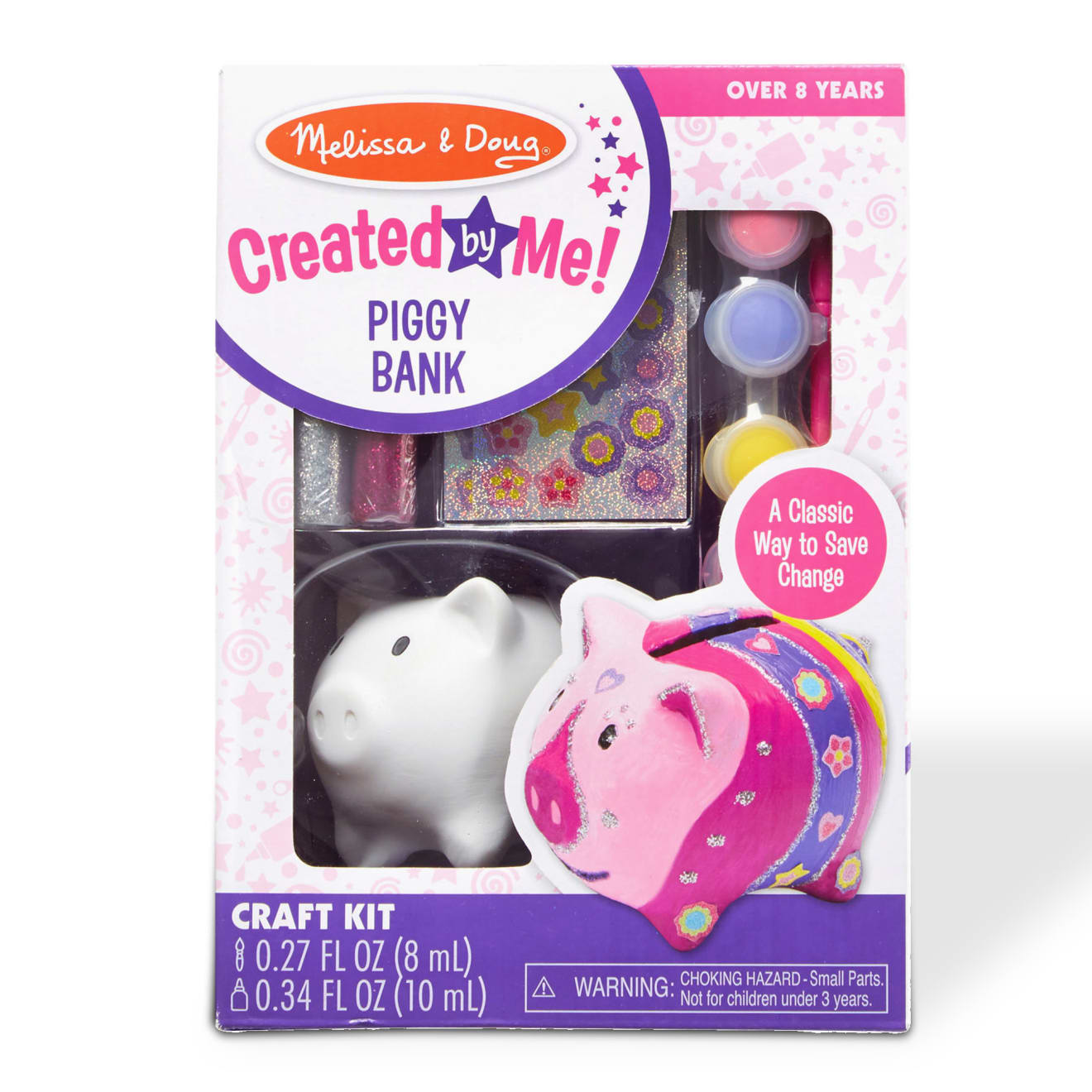 Melissa & Doug Decorate-Your-Own Charmed Purse Craft Kit