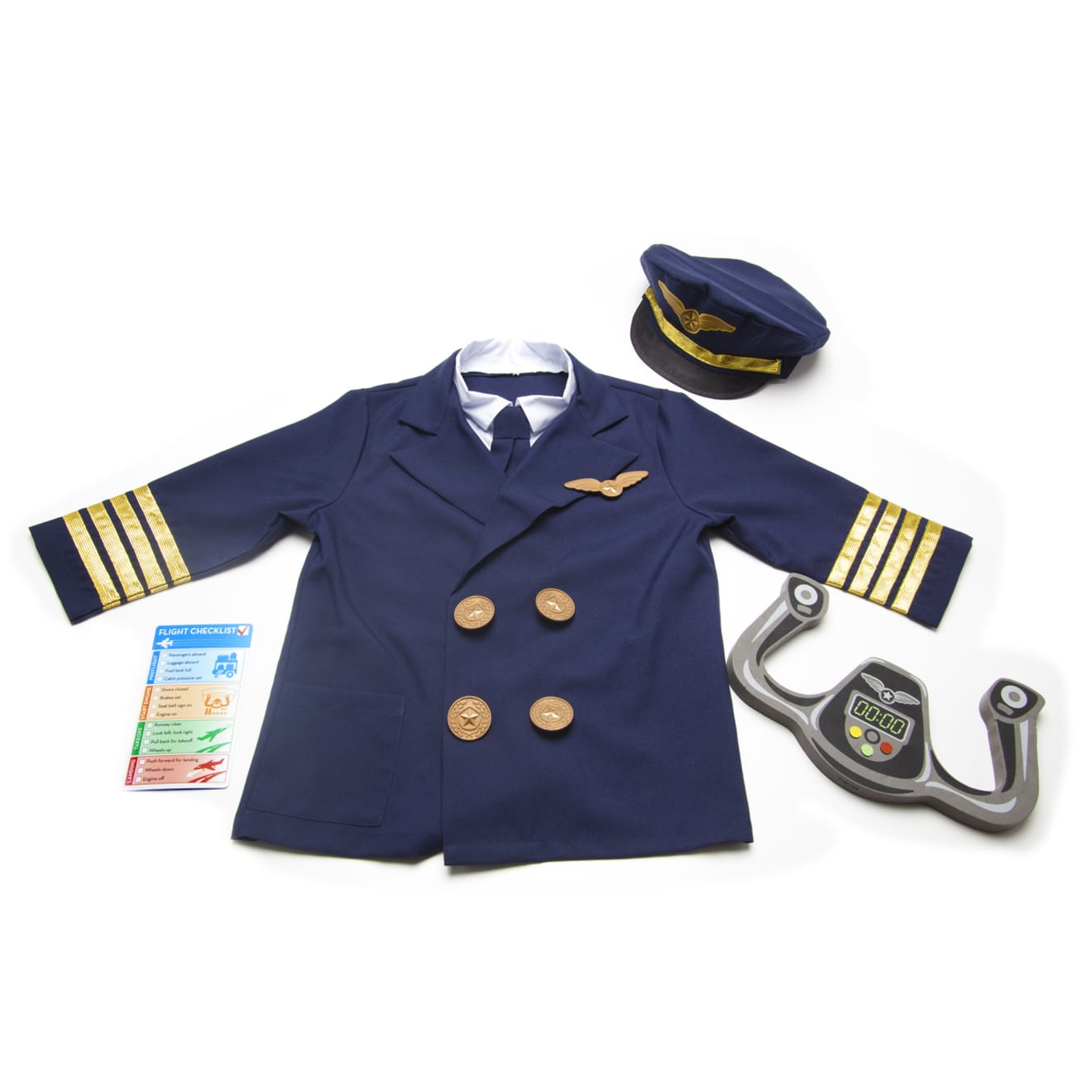 Buy IndiaDressWala IAF | Indian Airforce | Pilot | Community Helper Kids Fancy  Dress Uniform with Elastic Band (5-6 Years) Online at Low Prices in India -  Amazon.in