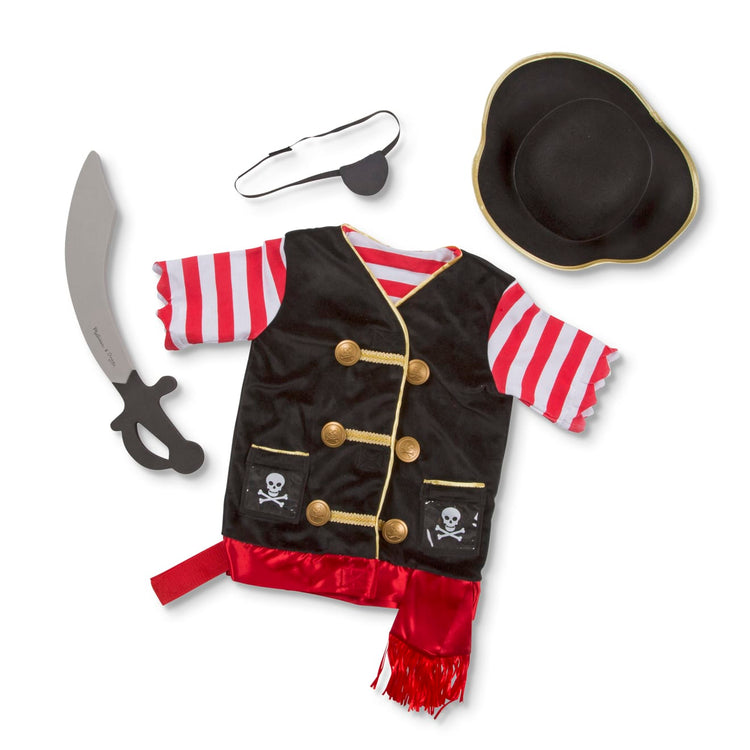 pirate hat and sword set