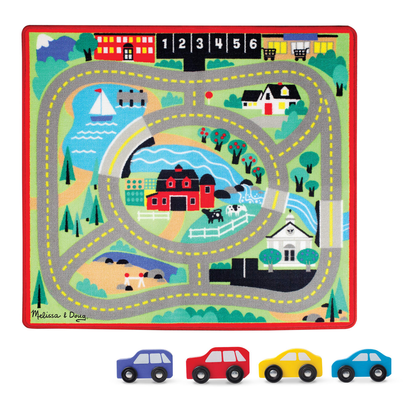 Melissa & Doug Magical Kingdom Rug