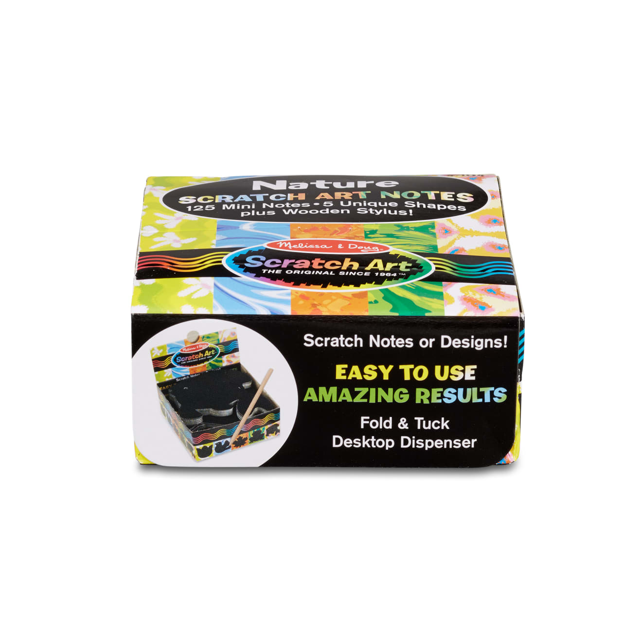 Melissa & Doug® Scratch Art® Box of Rainbow Mini Notes