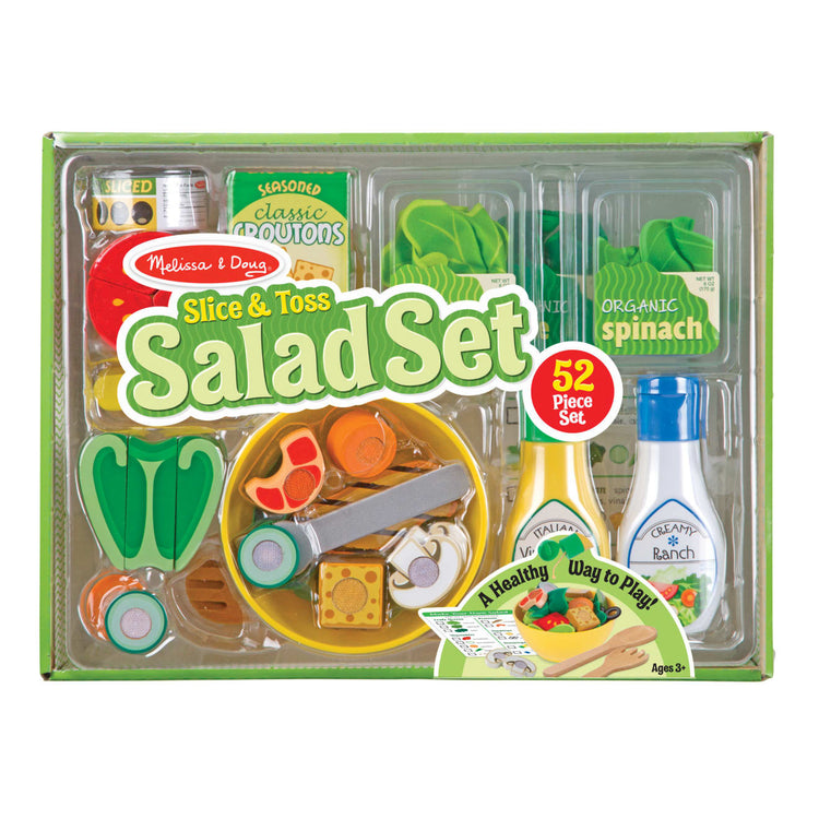 Slice And Toss Salad Set Play Salad Set
