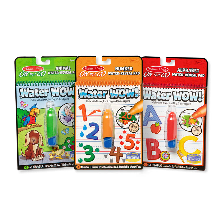 Water Wow! Connect The Dots Vehicles - On The Go Travel Activity - Cheeky  Monkey Toys