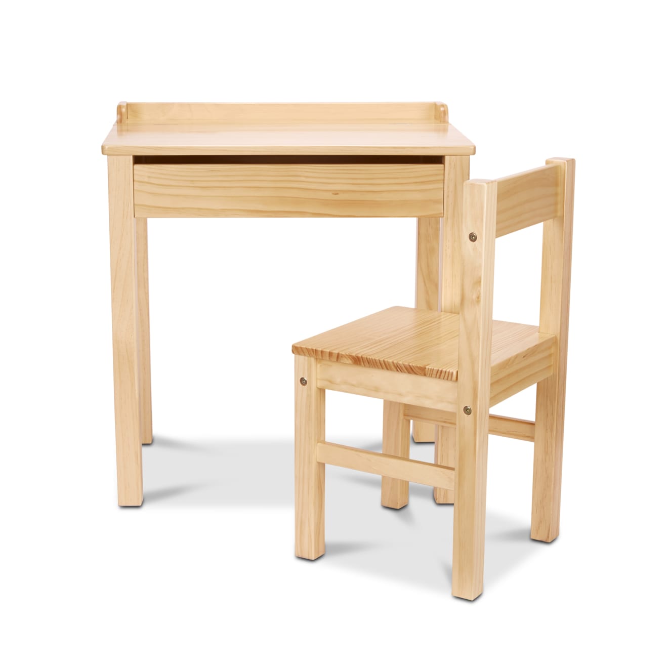 Childs wooden sales desk chair