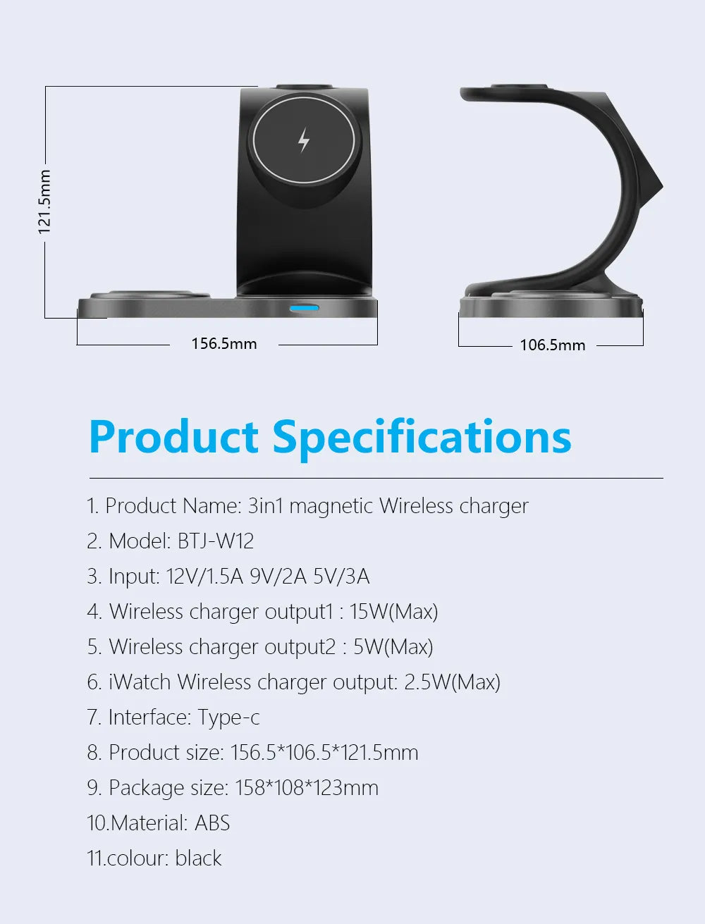 B SPIN 3 in 1 Charger