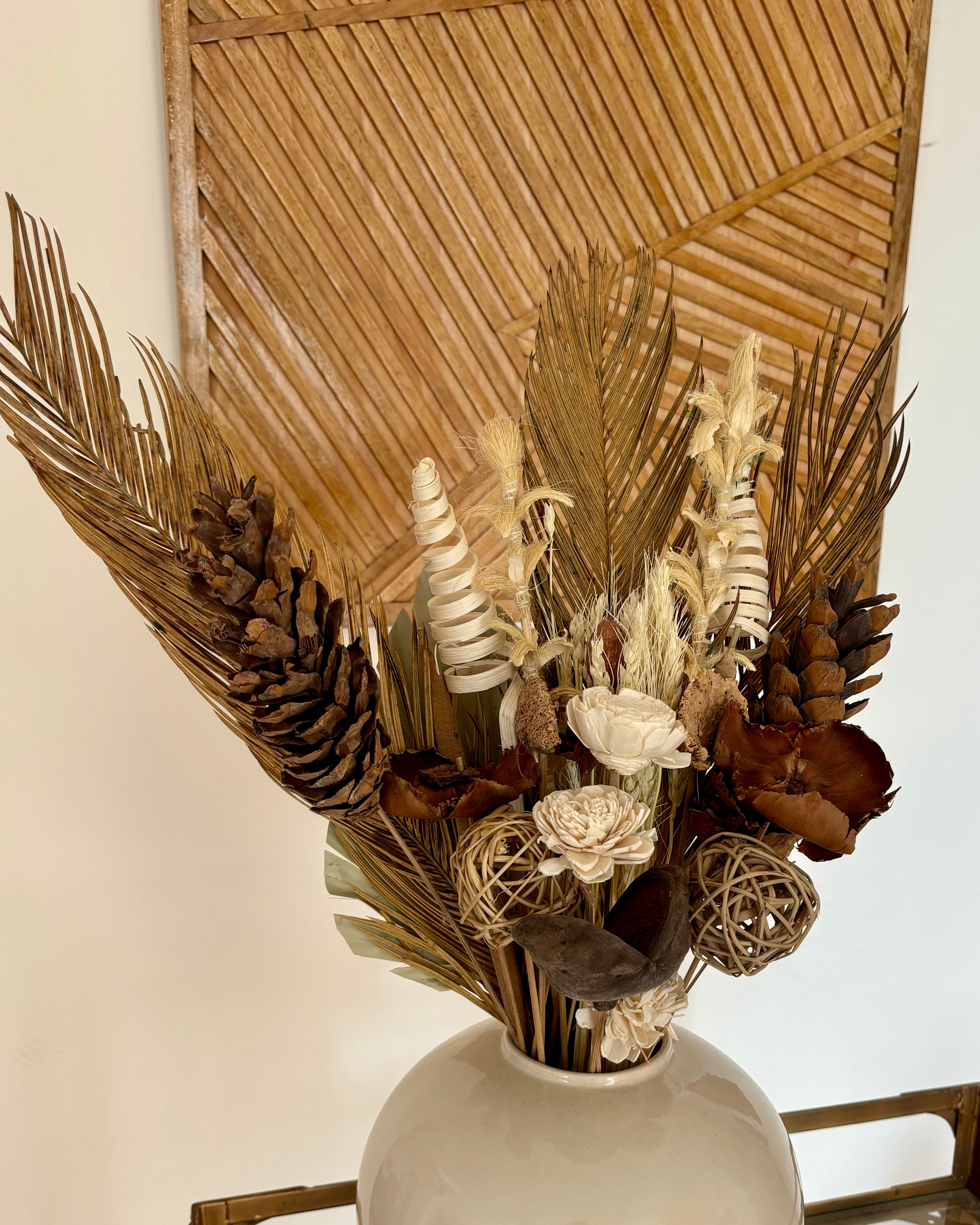 Wood Flora Dried flower (without vase)
