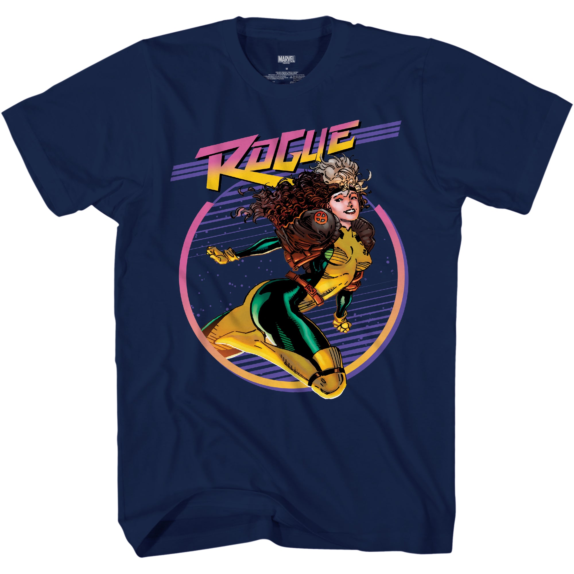 X-Men Rogue 90's Space Marvel Comics Adult T-Shirt