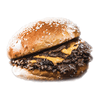 Halal beef smash burger