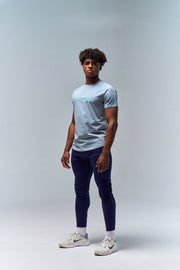 247 Essentials Recovery Tee - Stone Blue