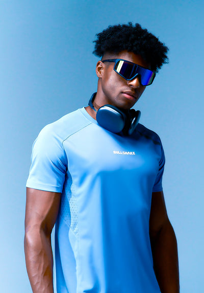 Cloud Athletic Tee - Blue