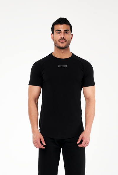 Stride Training Tee - Onyx Black