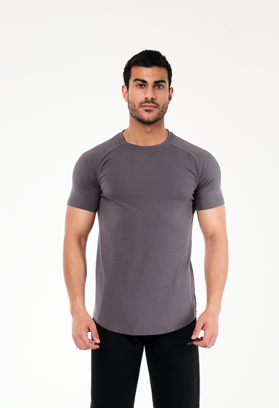 Stride Training Tee - Charcoal Gray