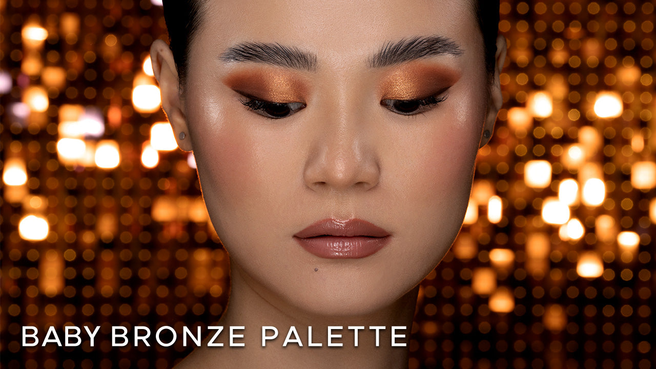 Classic Glam Eye Look ft. the BABY BRONZE EYESHADOW PALETTE}