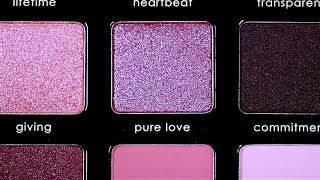 Discover The LOVE EYESHADOW PALETTE }