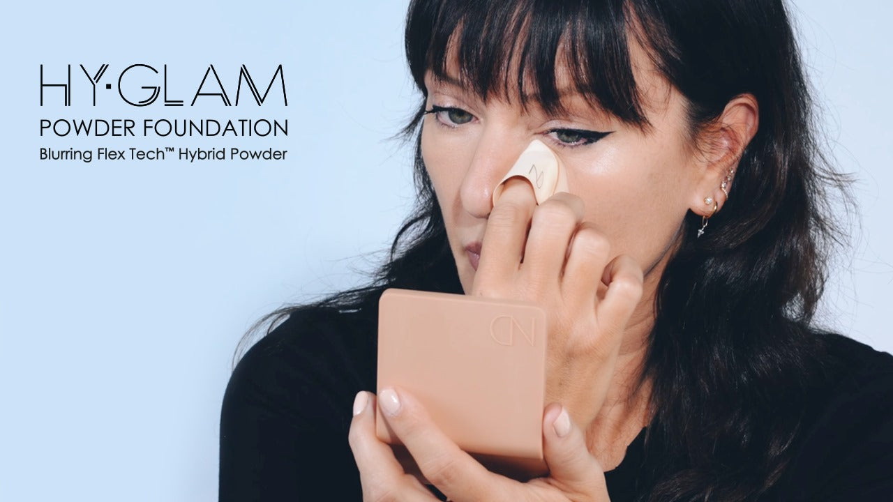 INTRODUCING HY-GLAM POWDER FOUNDATION}