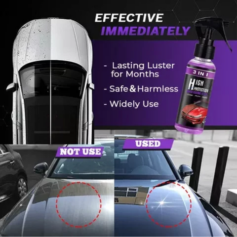 3 in 1 High Protection Quick Car Coating Spray – HERESIO