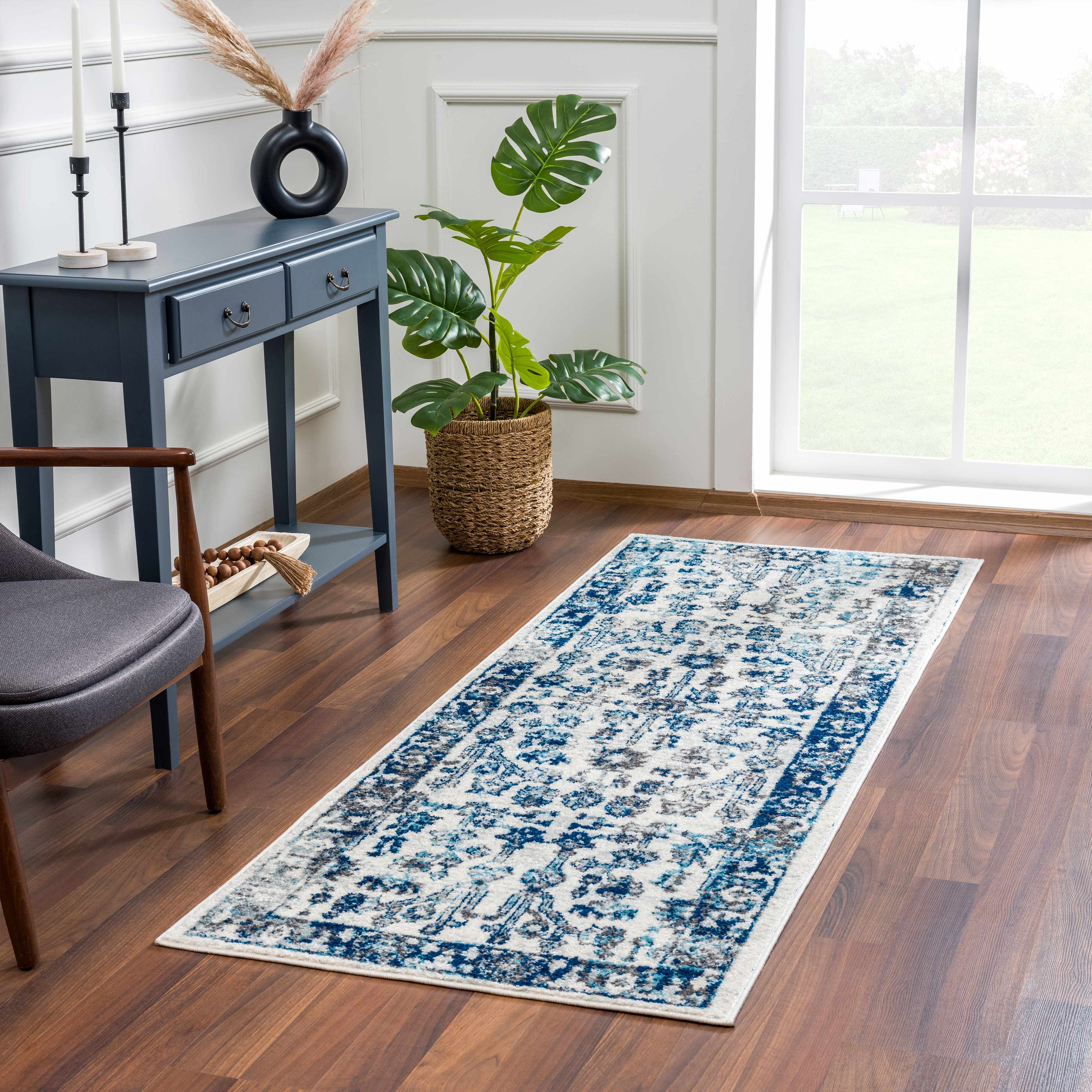Istanbul Vintage Blue Area Rug – Boutique Rugs