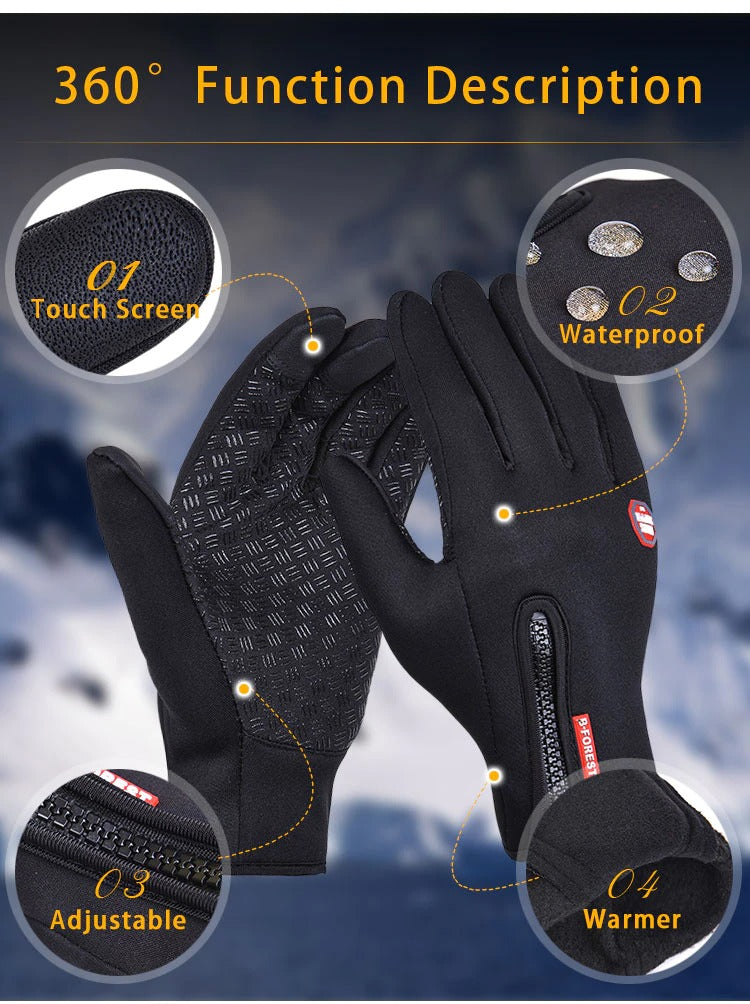 Unisex Winter Thermal Warm Outdoor Gloves