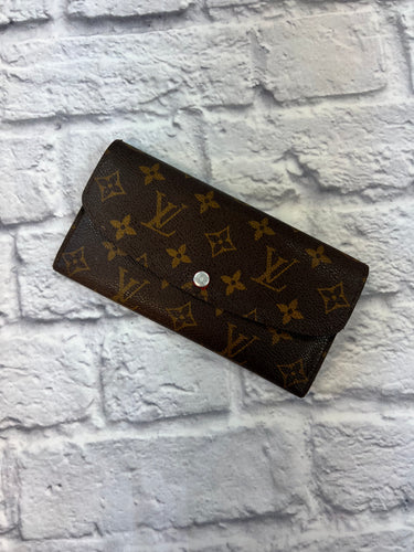 LOUIS VUITTON Monogram Canvas Long Flap Wallet