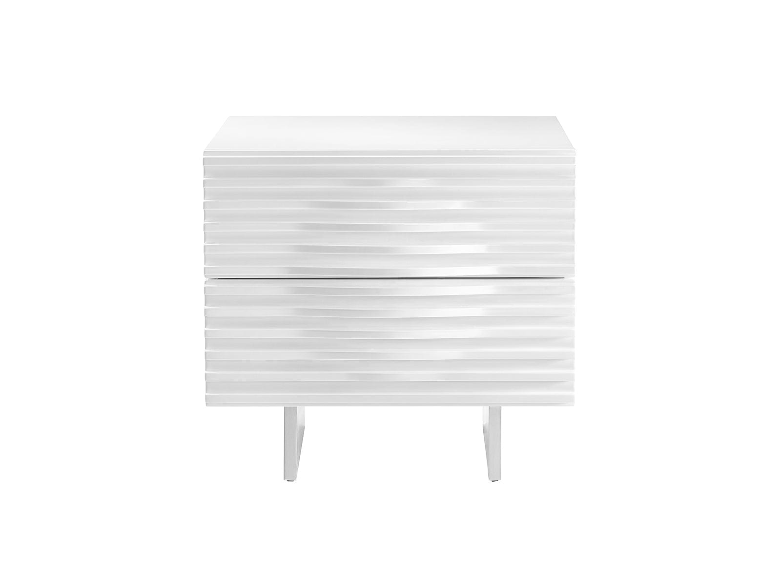 Casabianca 2-Drawer Nightstand - White | Henderson Furniture Plus ...