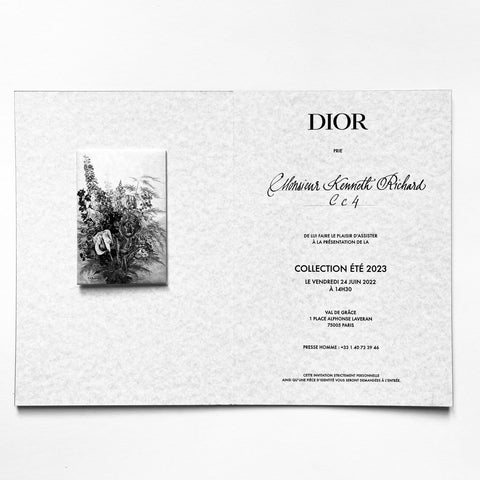 Bookhoover Dior Handlettering Handschrift