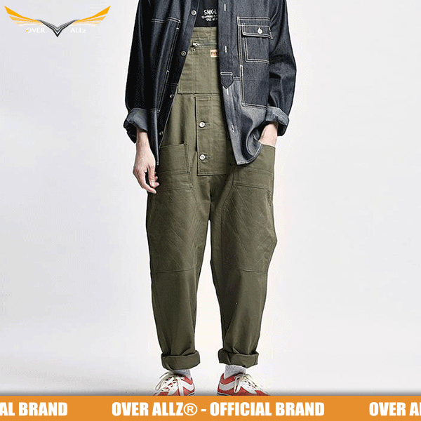 MOUNTAIN HARD WEAR オーバーオール オリーブグリーン